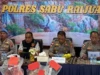 Polres Sabu Raijua Bongkar Tiga Kasus Besar di Semester I 2026, Pelaku Pembunuhan dan Pemerkosaan Ditahan
