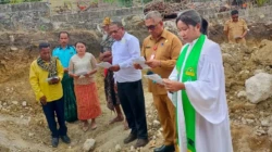 Peletakan Batu Pertama Gereja Hidji Deo Jadi Tonggak Baru Pelayanan Rohani di Sabu Raijua